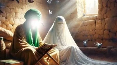 لقاء الرسول صلي الله عليه وسلم ومرضعته حليمة السعدية