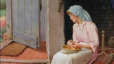 يحكى أن زوجين قد دخل الشيطان بينهما