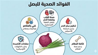البصل الأخضر وفوائد لا تتوقعها !